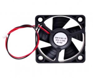 40MM UDQF4FH02-CR 5V 0.04A 2 Wires 2 Pins Ultra Quiet Cooling Fan 40x10mm