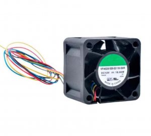 40MM VF40281BX-Q110-S9H 12V 18W 4 Wires Server Power Cooling Fan 40x28mm