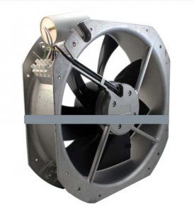 W2E250-HJ32-10 AC115V 115/160W 4 Pins Cabinet Axial Cooling Fan 280x280x80mm