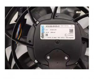 ebmPapst W3G300-BV25-21 16~32V 380W 300mm DC Axial Condenser cooling fan