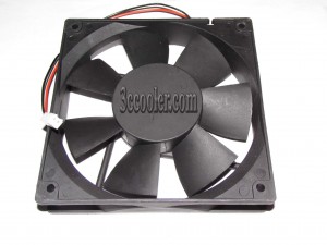 XFan 120*25mm 12cm RDH1225S 12V 0.40A 2 wires 2 pins Case fan server power cooler