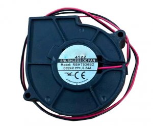 XFan 7530 RBH7530B2 24V 0.24A 2Wire DC Blower Fan