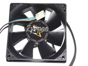 Xfan 8025 RDD8025S1 12V 0.4A 4 wires 4 pins case fan,8cm cpu cooler