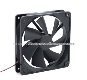 Y.S.TECH 12025 12CM KM121225LS 12V 0.18A 61.2CFM 2 Wires Case Fan