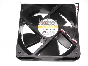 Y.S.TECH 12038 12CM  FD241238MB 24V 0.25A 3 Wires Case Fan