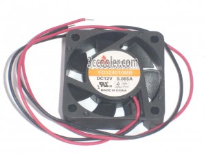 Y.S.TECH 4010 4CM FD124010MB 12V 0.065A 2 Wires  Case Fan