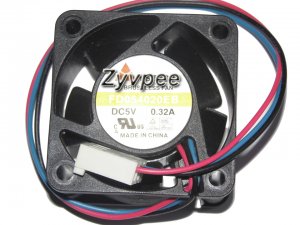 Y.S.TECH 40*20MM FD054020EB 5V 0.32A 3 wires 3 pins 4cm case fan switch router cooler