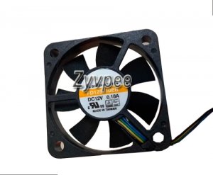 Y.S.TECH 5010 FD125010EB 12V 0.18A 4Wire Cooling Fan 50x10mm