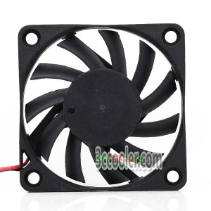 Y.S.TECH 6010 6CM FD126010LB 12V 0.14A 2 Wires 2 Pins case Fan