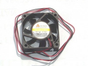 Y.S.TECH 6025 60*25mm FD126025HB-N 12V 0.18A 2 Wires Case fan 6CM cpu cooler