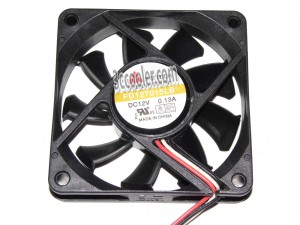 Y.S.TECH 7015 7CM FD127015LB 12V 0.13A 3 Wires 3 Pins Case Fan