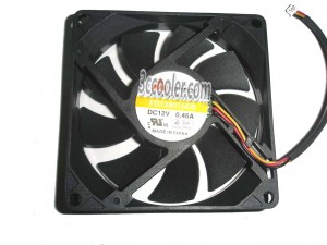 Y.S.TECH 8015 8CM FD128015EB 12V 0.46A 3 Wires 3 Pins Case Fan