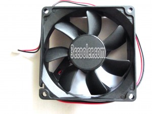 Y.S.TECH 8025 8CM FD128025HB 12V 0.23A 2 Wires 2 Pins Case Fan