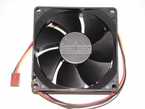 Y.S.TECH 8025 8CM NFD4881255B-2F 48V 2.88W 3 Wires Cooling fan