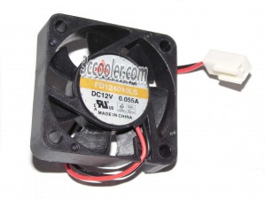 Y.S.Tech 4010 4CM FD124010LS 12V 0.055A 2 Wires 2 Pins Case Fan