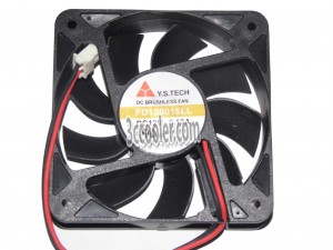 Y.S.Tech 6015 60*15mm FD126015LL 12V 0.12A 2 wires 2 Pins Case fan 6cm cpu cooler