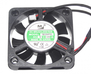 YM 40*10mm 4CM YM1204PFB1 12V 0.1A 2 wires 2 pins case fan micro axial fan