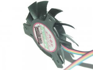 VGA Cooling DFS601012M 12V 2.0 W 4Wire 4 Pins PWM Video Cooling Fan