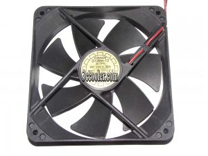 120mm 12025 D12BH-12 (M-GP1) DC12V 0.3A 2 Wires 12CM Cooling Fan