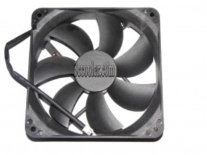 YateLoon D12SH-12 120*25mm 12CM 12V 0.3A 2 Wires 2 pins sleeve bearing Case fan For Case Power