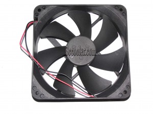 YateLoon 120*25mm 12CM D12SL-12 12V 0.3A 2 wires 2 pins Case fan power cooler