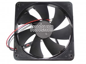 YateLoon 14CM 14025 D14BH-12(L-SSS) 12V 0.7(GP) 2 Wires 2 Pins Case Fan