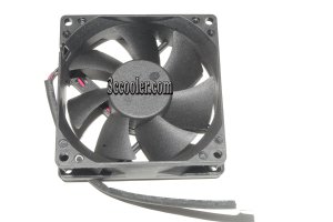 80MM 8025 D80BH-12 (GP) 12V 0.18A 2 Wires 8CM Cooling Fan