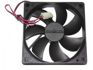 120mm 12025 DFS122524H DC24V 4.3W 2 Wires 2 Pins 12CM inverter Cooling Fan