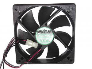 120mm 12025 DFS122524H DC24V 4.3W 2 Wires 2 Pins 12CM inverter Cooling Fan