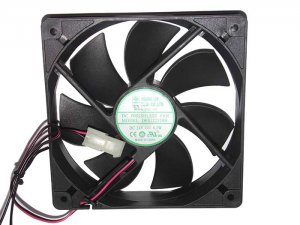 120mm 12025 DFS122524H DC24V 4.3W 2 Wires 2 Pins 12CM inverter Cooling Fan