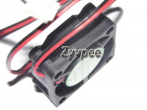 Young Lin 2510 25mm DFS251005L 12V 0.7W 2 wires 2 pins mini case fan