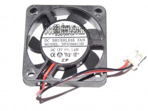 Young Lin 30*06mm 3CM DFS300612H 12V 1.4W 2 wires 2 pins micro fan switch / Hard disk cooler