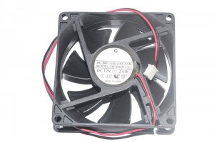 YongLin 80mm DFS802512H 12V 8cm 2.0W 2Wire Cooling Fan 80x80x25mm