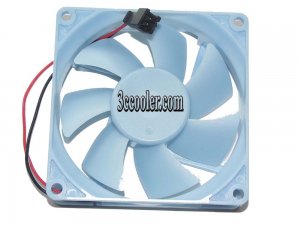 80mm Case Fan DFS802512L 12V 1.1W 2 Wires 2 Pins 8Cm Inverter Cooling