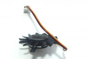 VGA Cooling DFB500912M 12V 1.6W 3 Wires 3 Pins  Video Fan