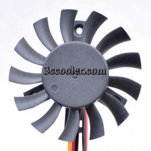 DFS500912M Young Lin 12V 1.6W 3 Wires IPC Cooler Fan, Video Fan