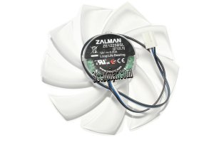 ZALMAN ZE1225BSL Z12L3 CNPS9900MAX 12V 0.2A 3 Wires Video Fan