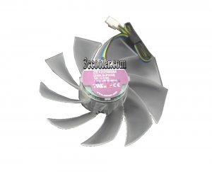 ZALMAN ZE1225BSM Z99LS-PWM 12V 0.8A 4 Wires 4 Pins Video Fan