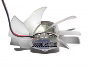 Zyvpee ZF9225ATH 12V 0.35A 3 wires 3 pins LED Cooling Fan
