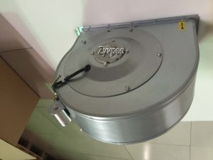 ZIEHL-ABEGG RG28P-4EK.4I.1R AC 230V 1360/1440RPM MK106-4EK.14.U IP10 THCL155 6SL3362-0AG00-0AA1 S1 centrifugal fan
