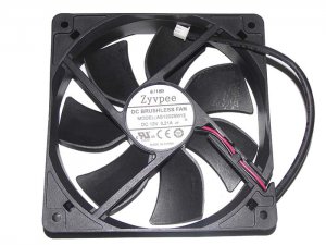 120mm AS12025M12 -R DC 12V 0.21A 2 Wires 2 Pins 12CM Case Cooling Fan