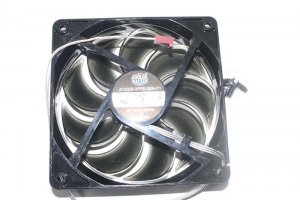 Cooler Master 12025 A12025-20RB-3BN-F1 DF1202512RFUN R4-L2R-20AC-GP 12V 0.37A 3 Wires LED Cooler Fan