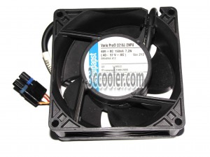 ebmPAPST 9038 9CM VarioPro 3218J/2NPU 48V 150mA 7.2W 4 Wires 4 Pins Case Fan