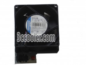 ebmPAPST 9038 9CM 3212 J/2N 97P3153 39J2473 12V 630mA 7.6W Server Fan with metal bracket