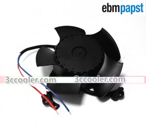 ebmpapst 12038 DV4114/2NR 24V 850MA 20.5W 3 Wires Circular Cooling Fan