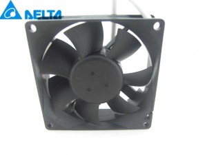 Delta 80x25mm AFB0848HH 48V 0.12A 3 Wires 3 Pins Axial Fan