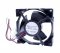 92mm 09232JS-12K-BT 12V 0.08A 3 Wires 3 Pins Cooling Fan Motor 92x32mm for Refrigerator