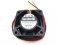 SANYO DENKI 40x15mm 109P0424H7D01 24V 0.08A 3 Wires FANUC Axial fan