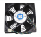 JMC 12025 1225-12HS HAPW AB601-62009 P/N:400181 12V 0.55A 4 Wires Cooler Fan