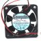 60MM 6020 2408NL-04W-B40 L05 DC12V 0.12A 2 Wires 6CM Case Fan for Switch Print Cooling